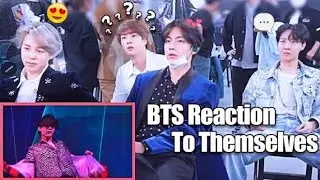 BTS reaction to themselves (Cute and funny) 😂
