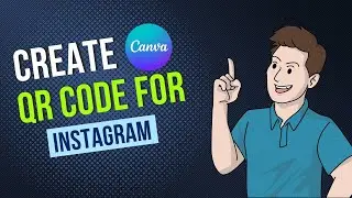 How to create QR Code In Canva For Instagram Page