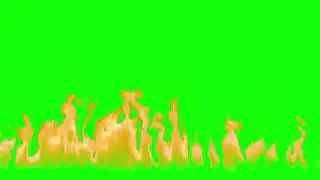 GREEN SCREEN Realistic Fire Effects 09 EASY TO EDIT by BF Studio
