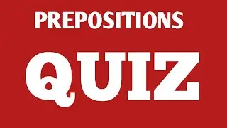 Preposition | Quiz | Use the correct Preposition || ENG ENGINE