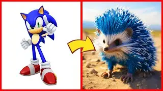 SONIC the Hedgehog ALL CHARACTERS as HEDGEHOG 2024