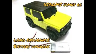 XIAOMI Jimny 1/16 RC car upgrade battery endurance to 1500mah DIY