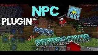 ✓Plugin NPC for PocketMine-MP || API 3.11.X || Slapper || DOWNLOAD
