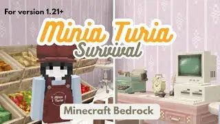 -ˏˋ Minecraft BE ✿ Minia Turia Survival for 1.21+ 🎀