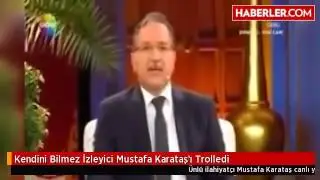 Mustafa Karataş'ı Canlı Yayında Trollediler '' İftardan Sahura Kadar Üflesek Caiz mi