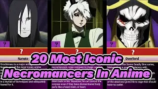 20 Most Iconic Necromancers in Anime || Anime