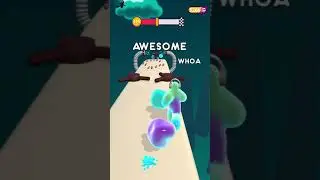 174 - BLOB RUNNER 3D GAMEPLAY /// AWESOME GAMEPLAY // IOS & ANDROID / !!!ALL LEVELS!!!