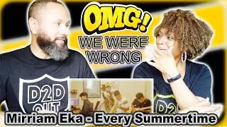 See You On Wednesday | Mirriam Eka - Every Summertime (NIKI - Cover) | Drew Nation reaction