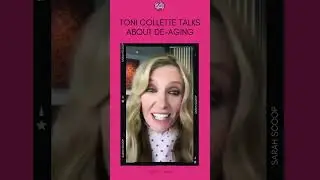 Toni Collette Talks About De-aging 