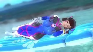 D Va  - Hot and Sexy Pole Dancing