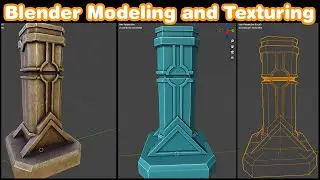 Blender Modeling and Texturing | Low Poly Modeling | 4.0