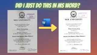 How to Convert Gray Text Image to White in MS Word