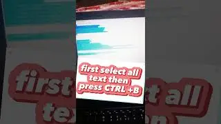 🔥🤔Text bold shortcut key in laptop|Keyboard secrets 🤐 #shortvideo #youtubeshorts #keyboard