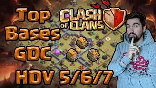 BASES GDC 2022/23 INEDITES ET IMBATTABLES HDV 5 6 ET 7 | CLASH OF CLANS