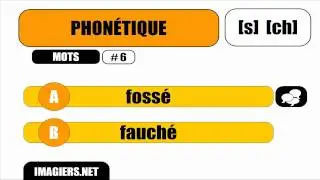 ORTHOPHONIE =   s   ch
