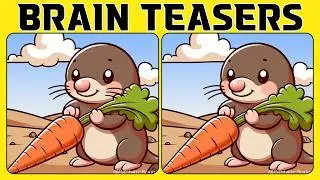 🧠🧩Spot the 3 Differences | Brain Training 《Normal》