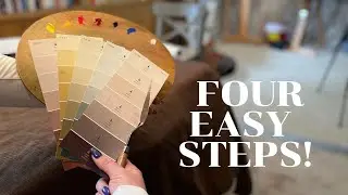 Mix Exact Color in 4 Easy Steps -  Color Theory for Artists, Ep. 7