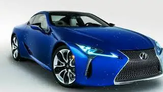 [HOT NEWS] Lexus LC 500 Coupe For SEMA : Inspired by Blue Morpho Butterfly, Marvel's Black Panther