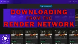 Render Network: Best way to Download Sequences