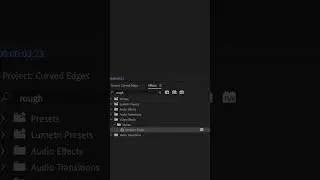 Curved Edges in Premiere Pro in 2 Seconds
