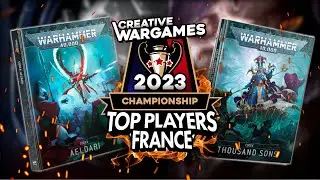 Compétition Warhammer 40.000 - Thousand sons VS eldars