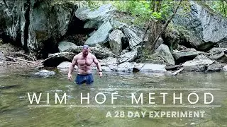 Is the WIM HOF METHOD WORTH IT? 28 Day EXPERIMENT!   Cold Plunges & Breath Work