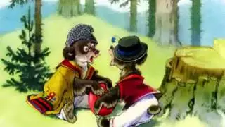 Диафильм "Два жадных медвежонка"