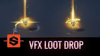 VFX Loot Drop Textures - Substance Designer