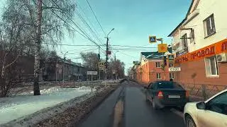 Тольятти 22.01.2023, с ветерком, автозаводский - центральный и обратно.