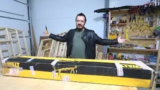 Самый большой стол для торцовочный пилы. Огромный DeWALT DE7023