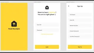Android Food Recipe App Tutorial | Part 1 | Splash Screen without Activity | Code Utility