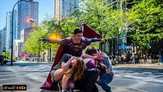 Супермен и Супергёрл против Дронов