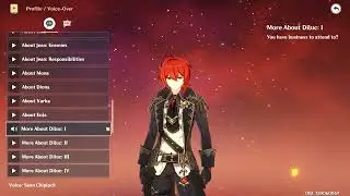 Diluc all english voicelines [Genshin Impact]