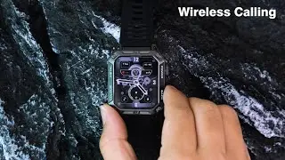 A33 smart watch real shot display, a super cool and very cheap smart watch!