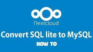 Converting database type NextCloud:  sql lite to mysql