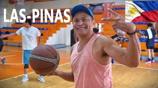 Pick-up basketball battle, Filipino Veterans - Las Pinas Philippines 9-01-24