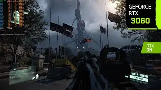 Crysis 2 Remastered | RTX 3060 1080p DLSS 2.4 Quality | Ray Tracing | i7 10700F | PC Performance