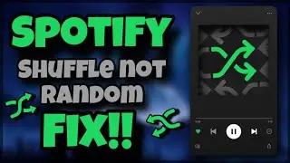 Spotify shuffle not Random?? [Quick Fix!!]