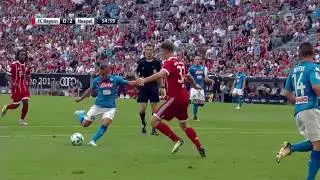 Bayern München gegen SSC Neapel   die zweite Halbzeit  Audi Cup um platz 3   2017