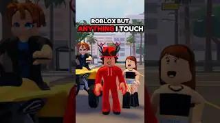 Roblox But Anything I TOUCH This HACKER BUYS ME!! #brookhaven #roblox #shorts