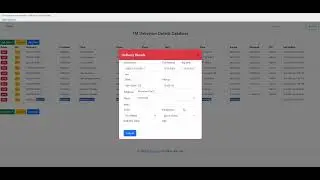 Google Sheet Web App Login System Sticky Menu CRUD System