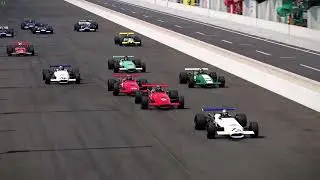 Indy 500 RETRO RACE 2023 Ferrari Car