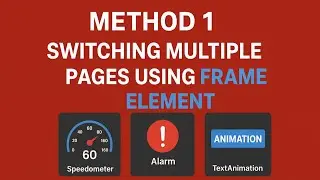 Multi-Page Navigation with Frame Element | CODESYS Visualization 