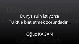 TANRI TÜRK'E YAR OLSUN
