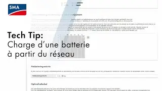 Tech Tip: Charge d’une batterie à partir du réseau