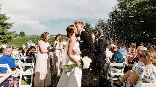 Riley & Andrew || Backyard Indiana Wedding