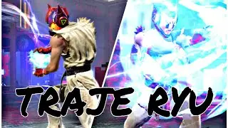 COMBINACIÓNES DE FREE FIRE      TRAJE RYU STREET FIGHTER