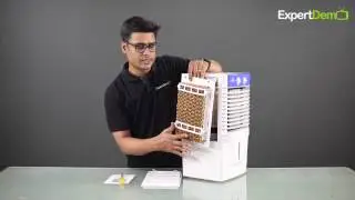 Kelvinator Personal Cooler with HoneyComb Pads detailed demonstration in Hindi