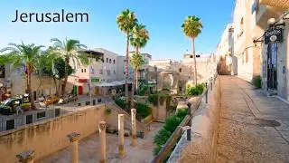 Early Morning in Jerusalem! A Stroll Through the Streets of the Waking City.