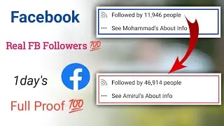 🛑How to get Real Facebook follower | Facebook follower kaise badhaye 💯 2023